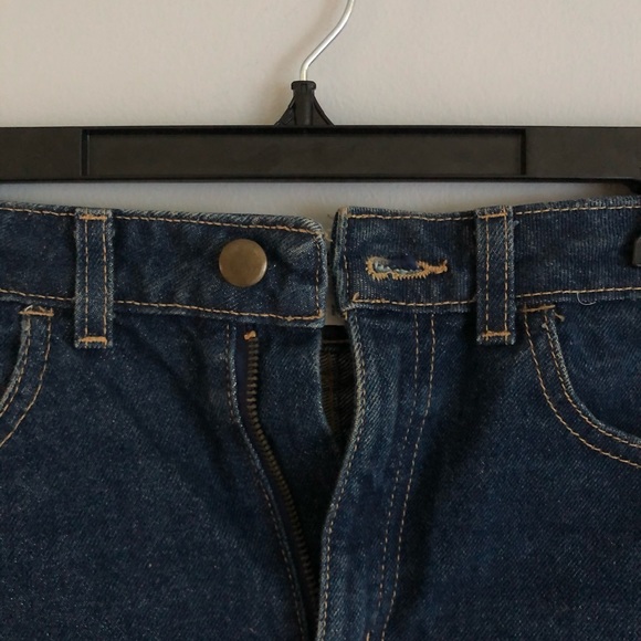 American Apparel Raw Denim Skirt - Picture 2 of 7